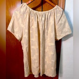 Grand & Greene Short Sleeve Shirt the material is 100% Cotton.